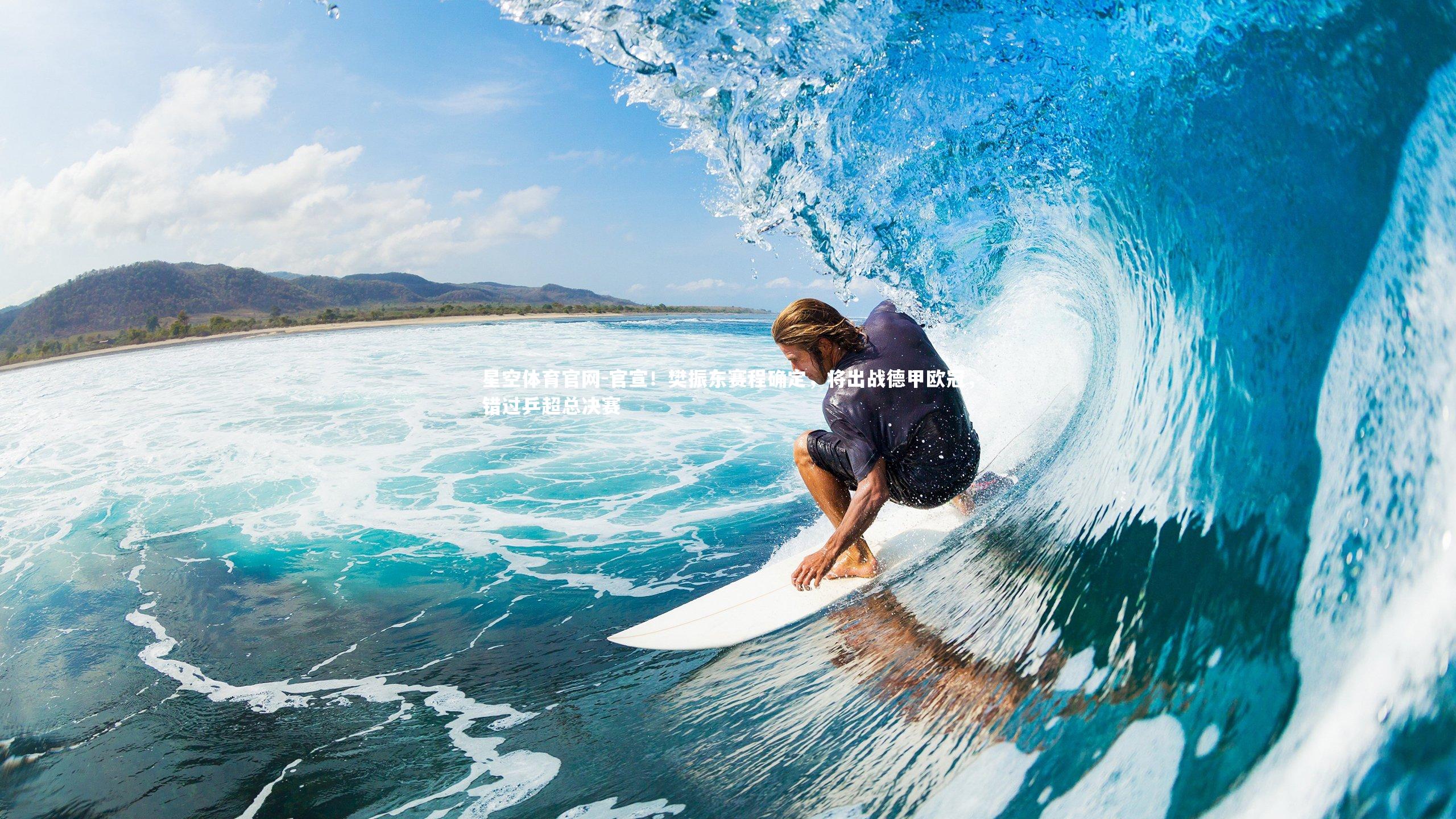 官宣!樊振东赛程确定,将出战德甲欧冠,错过乒超总决赛